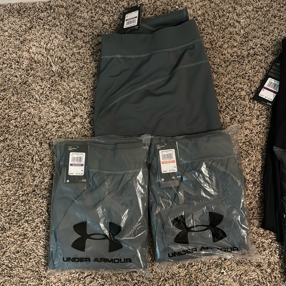 COPY - 3 pairs of grey RUSH performance joggers by Under Armour. 2 pairs XXL 1…